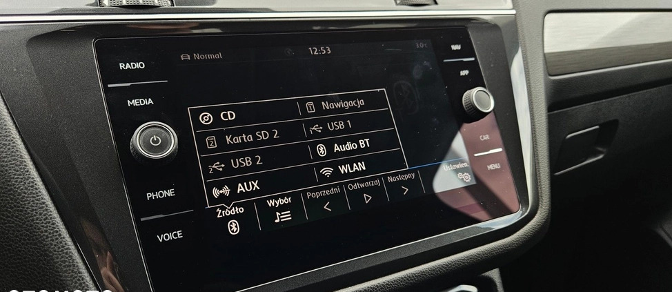 Volkswagen Tiguan Allspace cena 104900 przebieg: 145000, rok produkcji 2017 z Tarnów małe 667